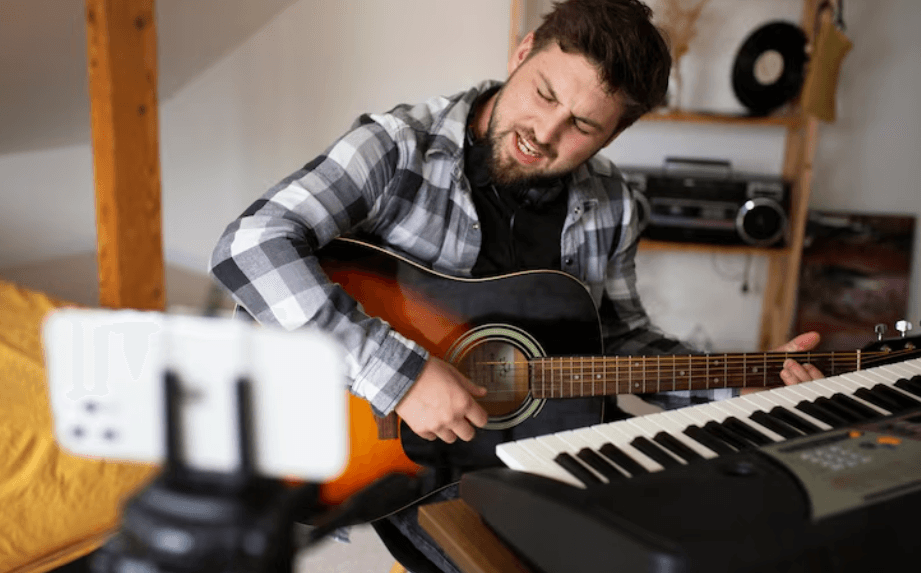 Cómo practicar arpegios con una base de acompañamiento