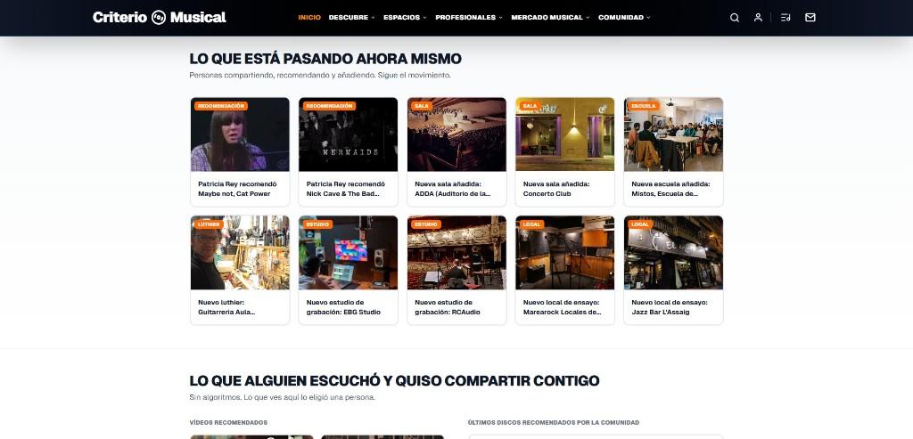 Portada de criteriomusical.com