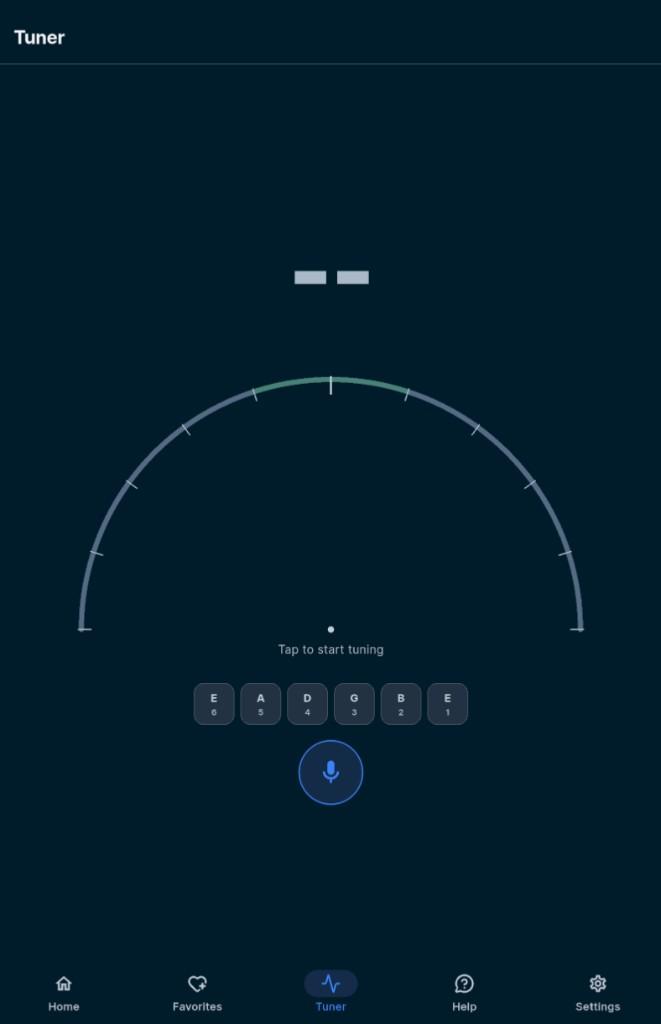 DroPilot screen: built-in tuner
