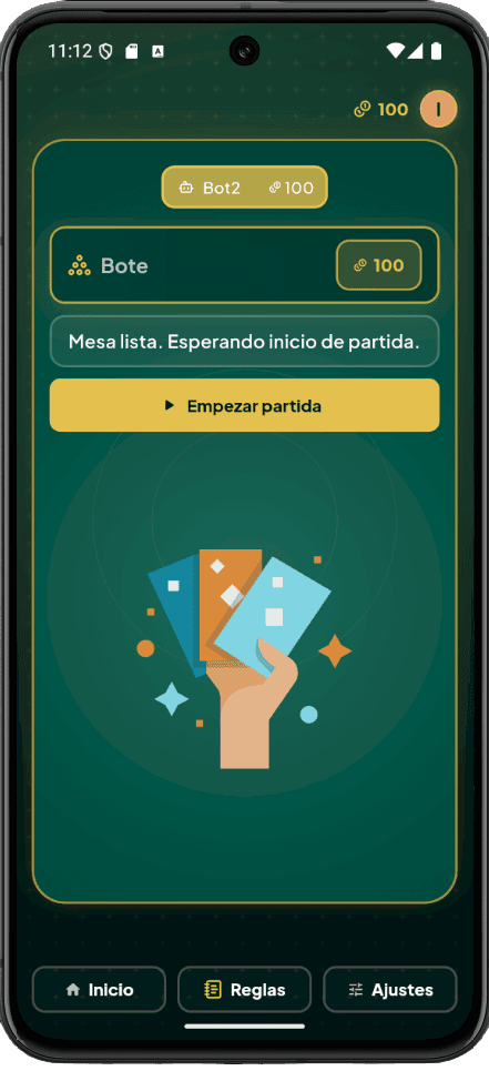 Pantalla principal de Hijo Fruta