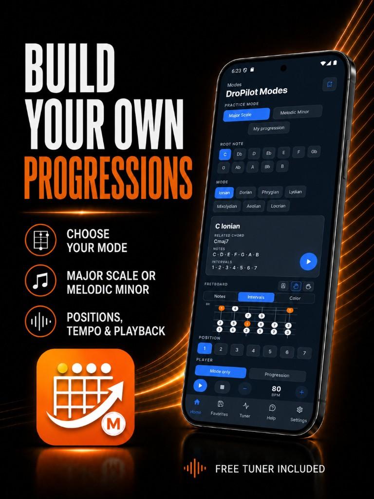 DroPilot Modes: build your own progressions